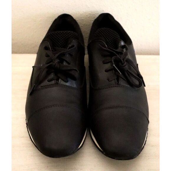 Zara 2605/005/040/480 Men' Sz 42 US 8 Black/Blue Basic Stylish Sneakers - Picture 2 of 8